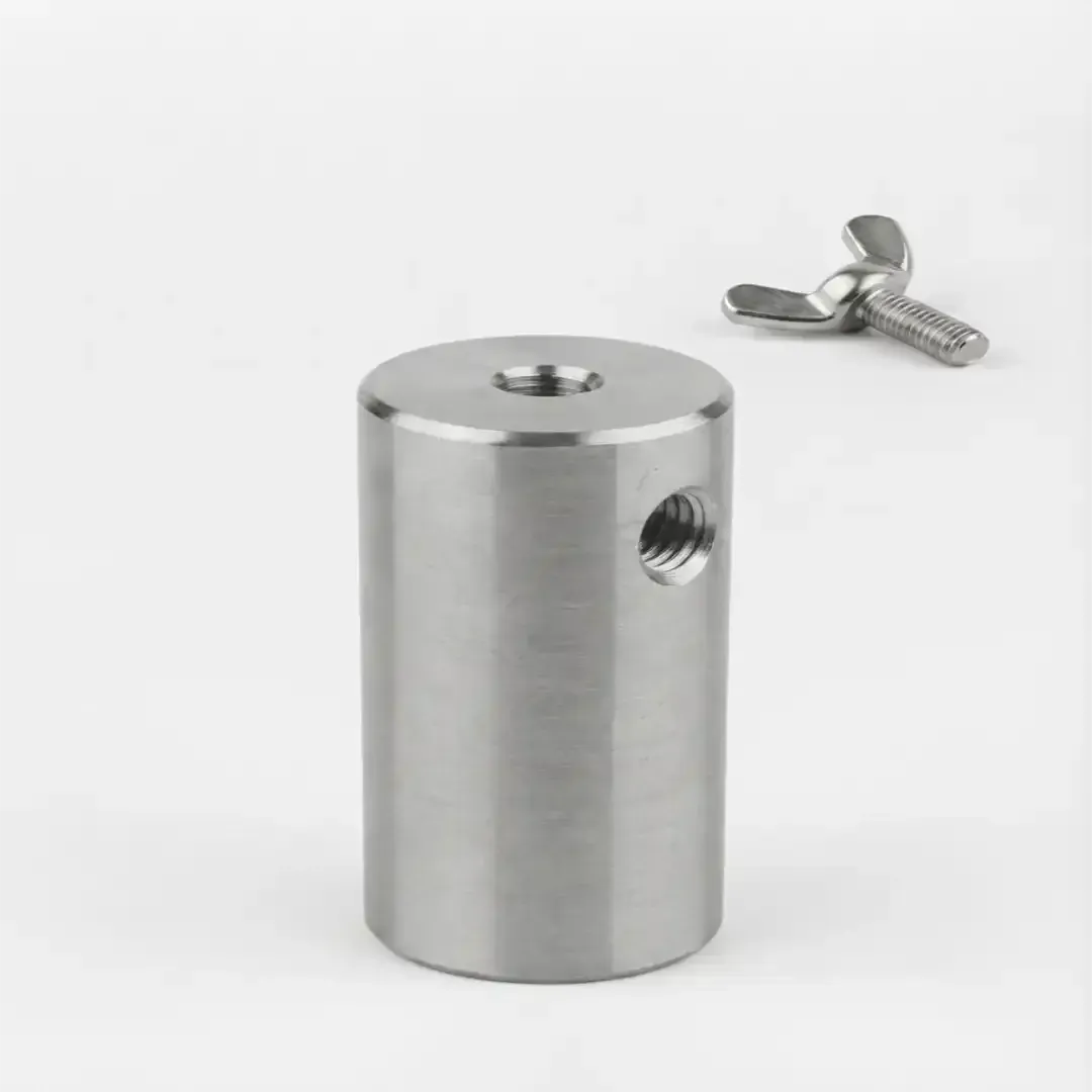 un adaptador corto de acero inoxidable para asador y motor 60ktyz. · cb-19-6 · Reino Parrilla