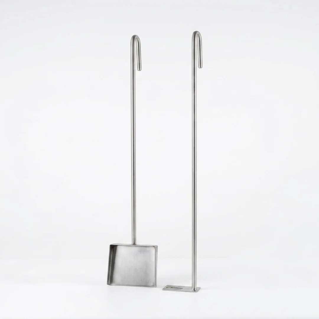 Pala atizador combinado · acero inoxidable