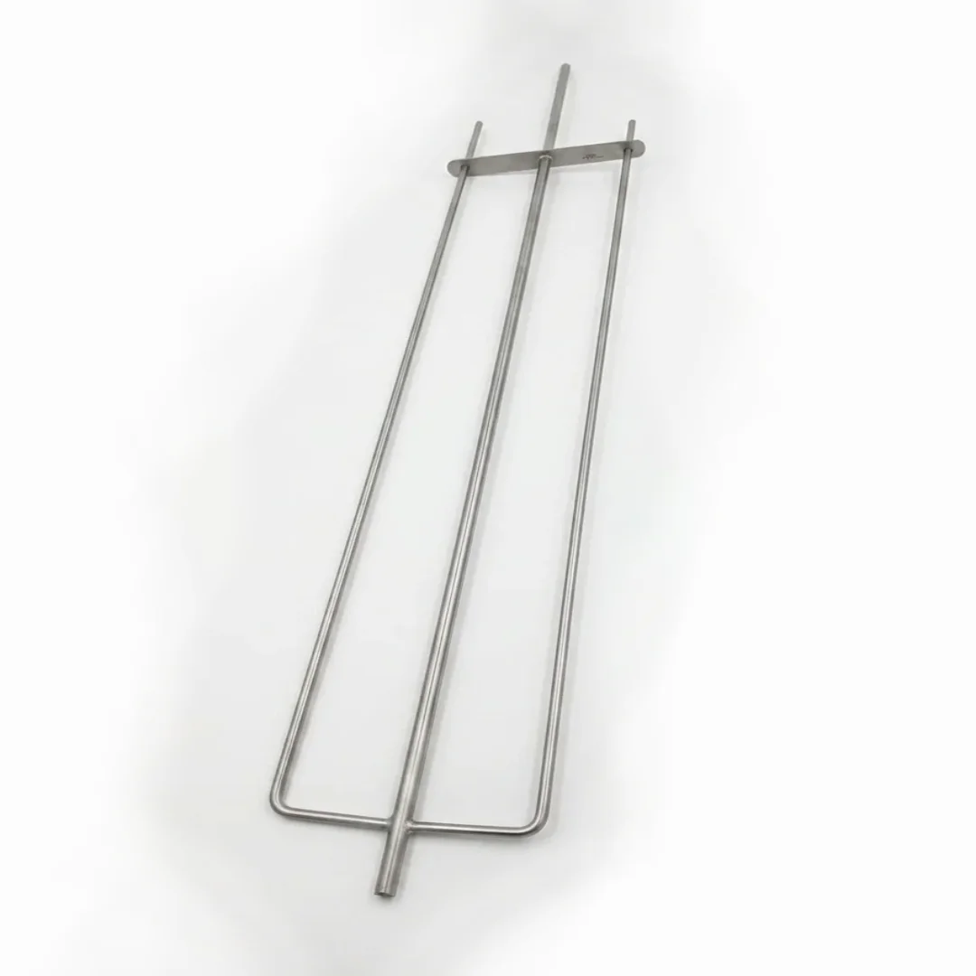 Tridente voltea carnes · acero inoxidable